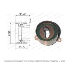 RODAMIENTO TENSOR CORREA