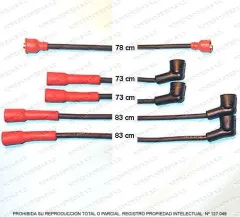 Juego De Cables De Bujía PLATINUM 33700-79831
