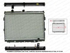 Radiador HALLA HR171-502