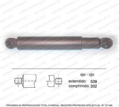 Amortiguador KAYABA 443259-KA-1182