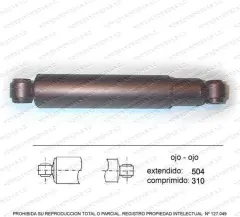 Amortiguador KAYABA 444183-KA-2043