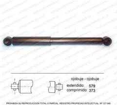 Amortiguador KAYABA 554129-KG-54318